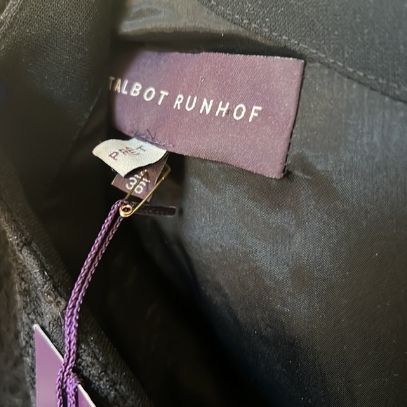 Stunning Talbot Runhof designer gown dress size 6 women’s black sequin NWT - Picture 3 of 5